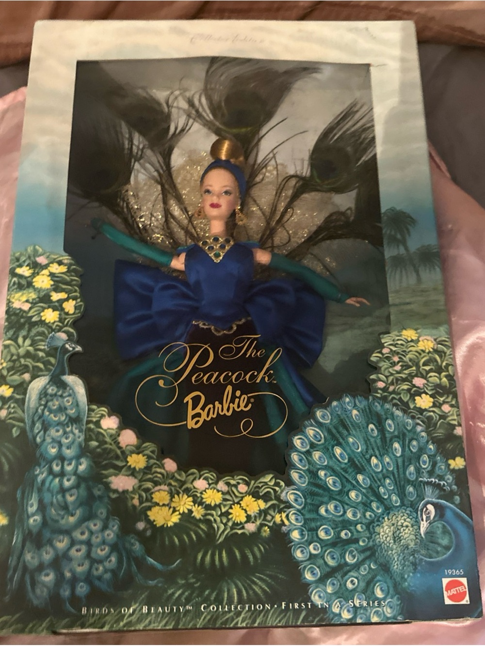 Barbie Peacock Doll in Blue and Teal with Gold Accents